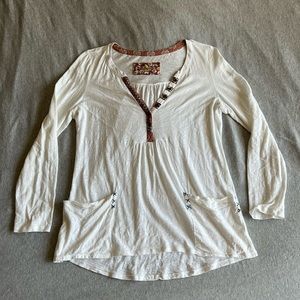 Little Yellow Button Calantha Pocket Henley